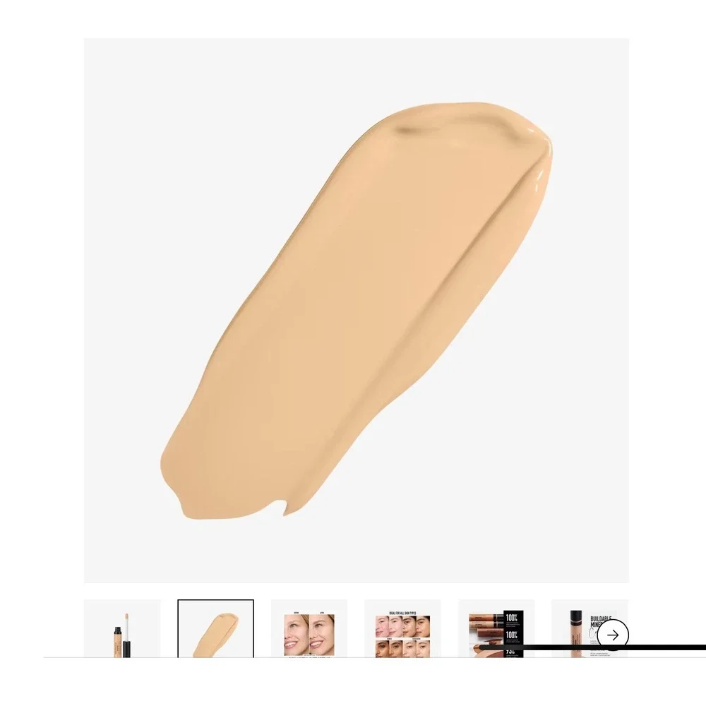 NEW bareMinerals Fair‎ 1.5W Original Liquid Mineral Concealer Buildable Coverage